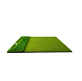Thick golf practice mat 120x150cm swing chipping turf hero shot with high-density turf