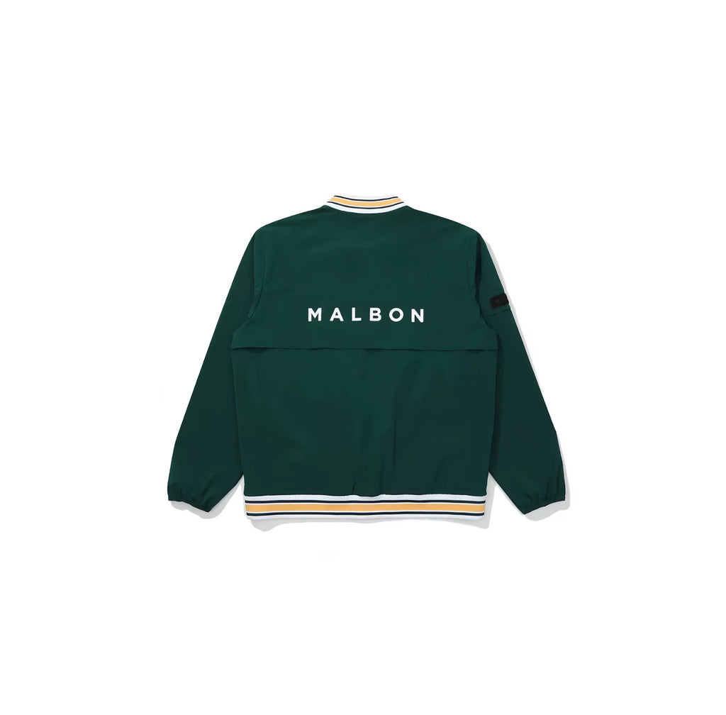 Malbon men golf zip jacket sleeve cuff detail