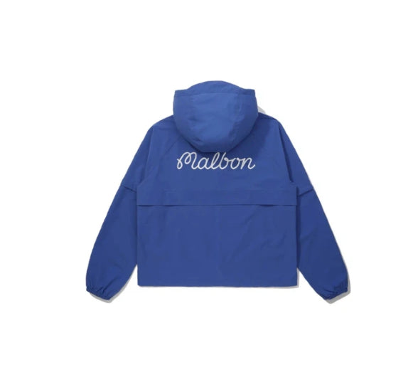 Malbon women windbreaker zip-off sleeve mechanism detail