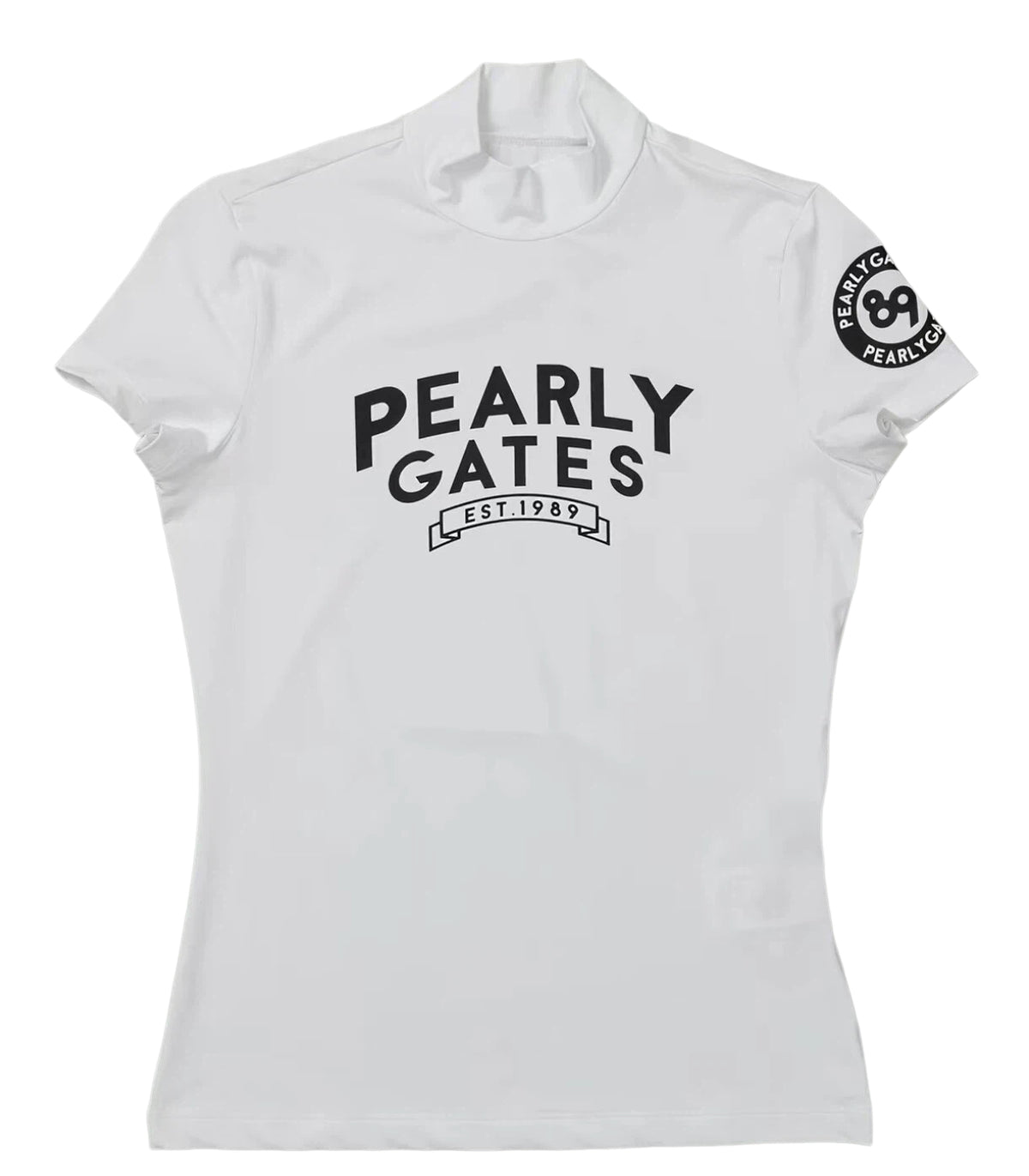 Women’s Summer Ice Silk Breathable Quick-Dry Polo Shirt in White - product view
