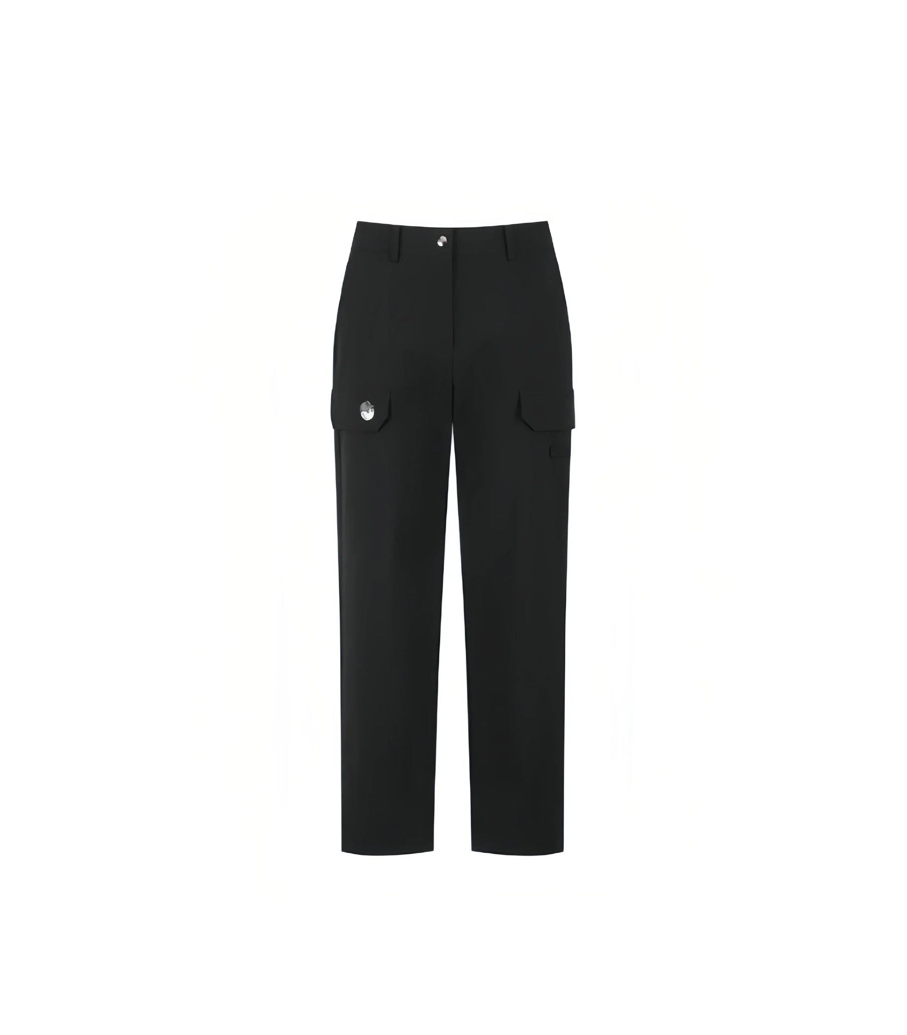 Malbon Women's Straight-Leg Golf Pants in khaki — full-length straight-leg cut