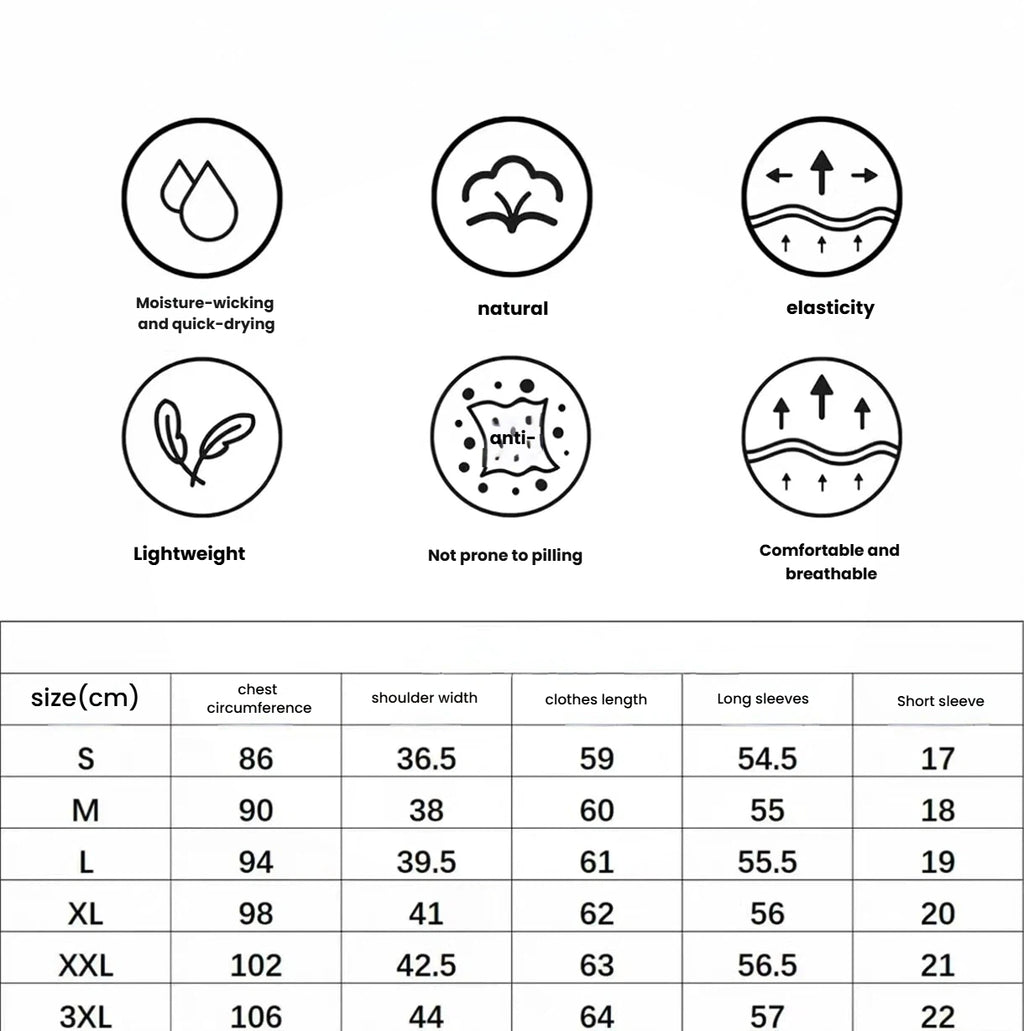 St Andrews women’s golf shirt size chart