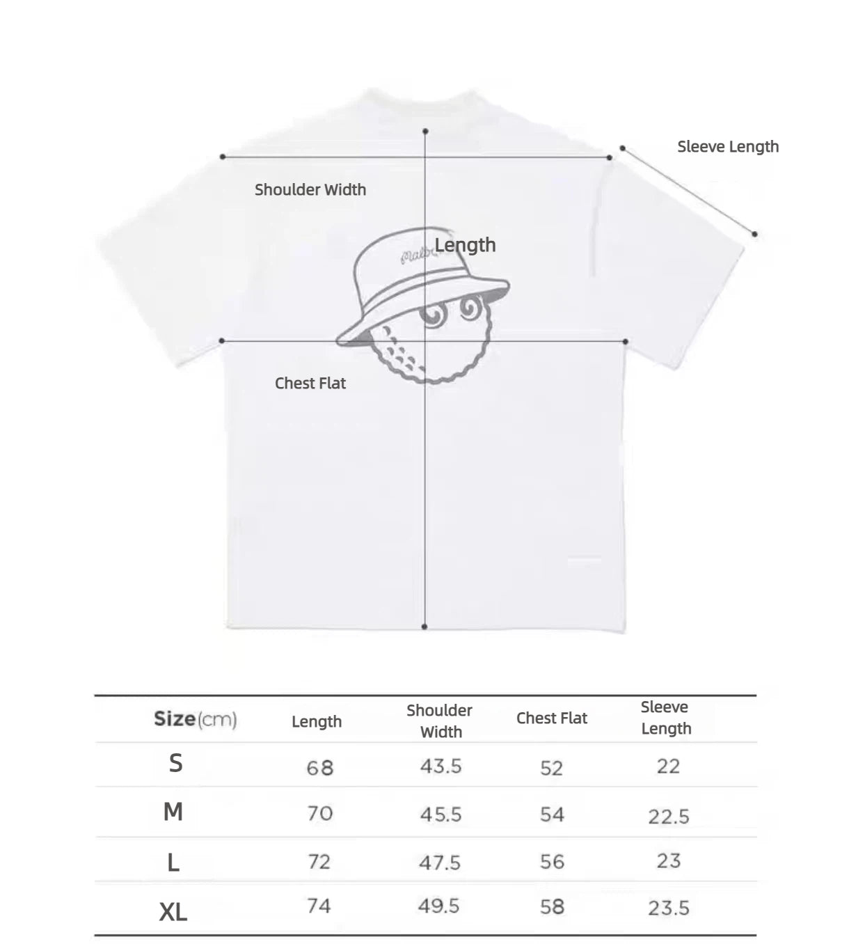 Malbon men's relaxed-fit cotton crewneck golf T-shirt White size chart