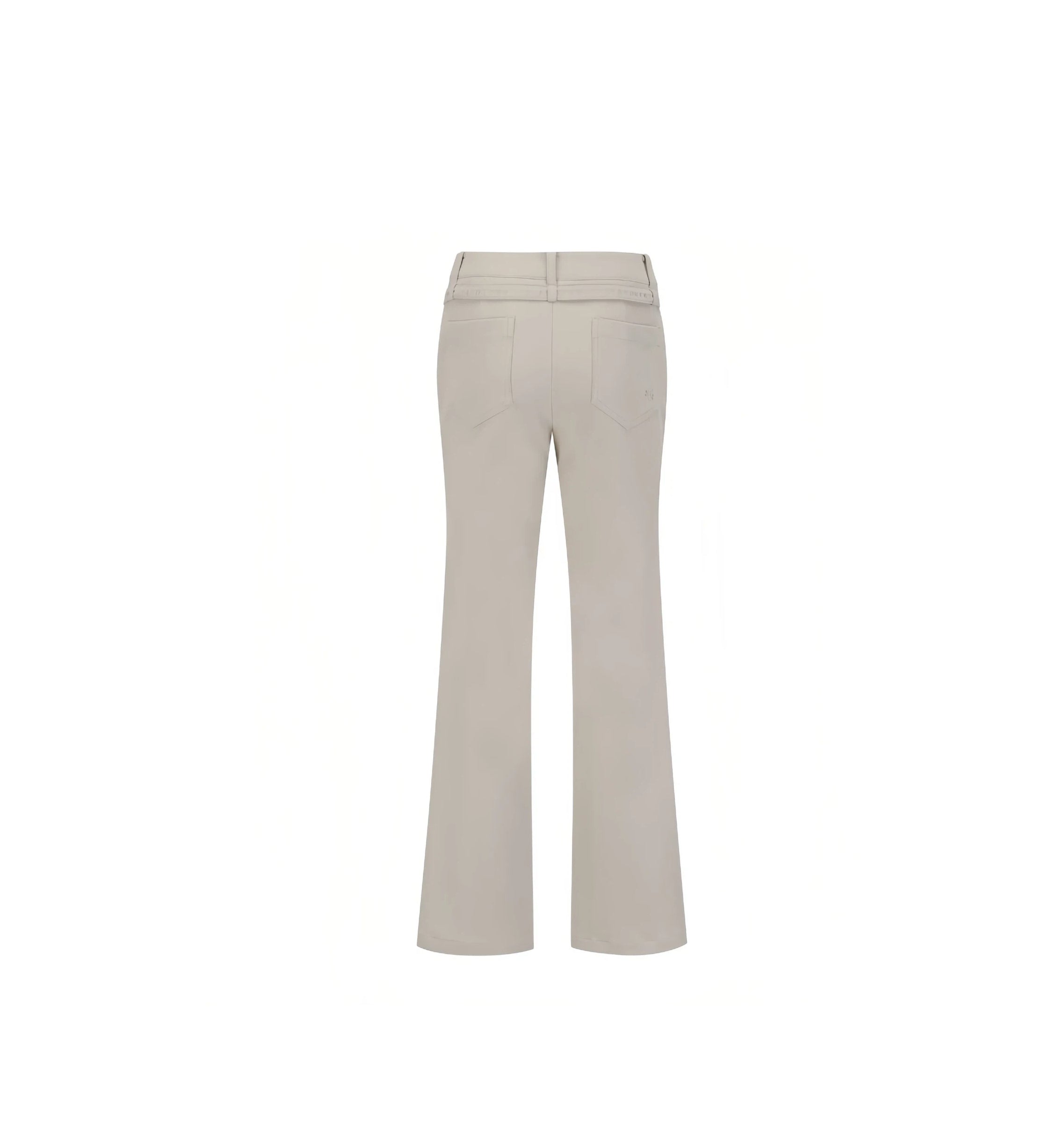 St Andrews Women's Slim-Fit Flare Golf Pants in black — alternate colourway