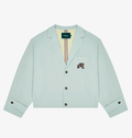 Malbon Belmonte Jacket Mint Green golf jacket front view