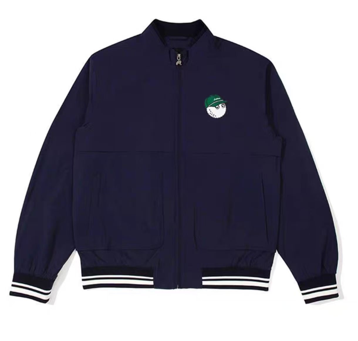 Malbon Golf Men’s Full-Zip Windproof Water-Resistant Jacket