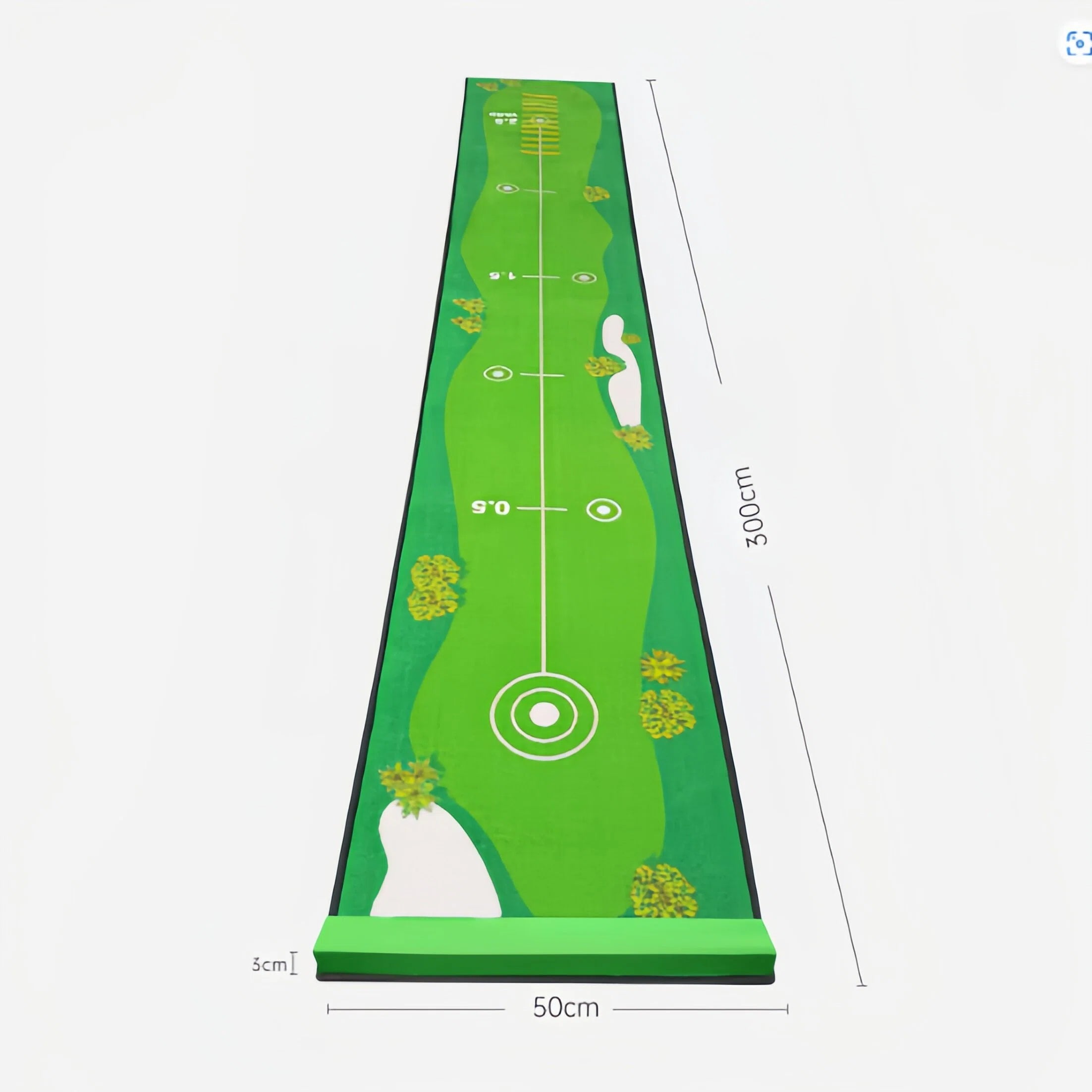 CAITON Indoor Golf Putting Mat Training Green