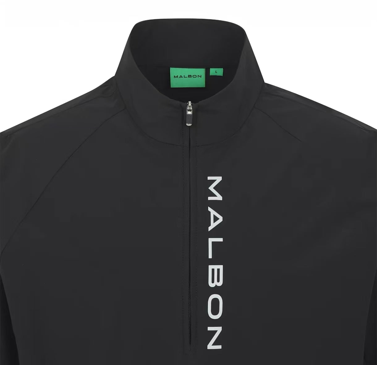 Malbon Golf Men’s Short Sleeve Half-Zip Windproof Jacket