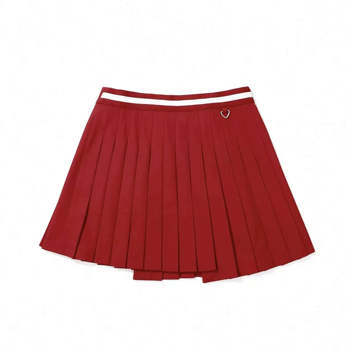 Malbon Women's Breathable Pleated Golf Skort pleated golf skort detail view