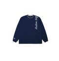 Malbon men long sleeve polo navy blue colour styled view