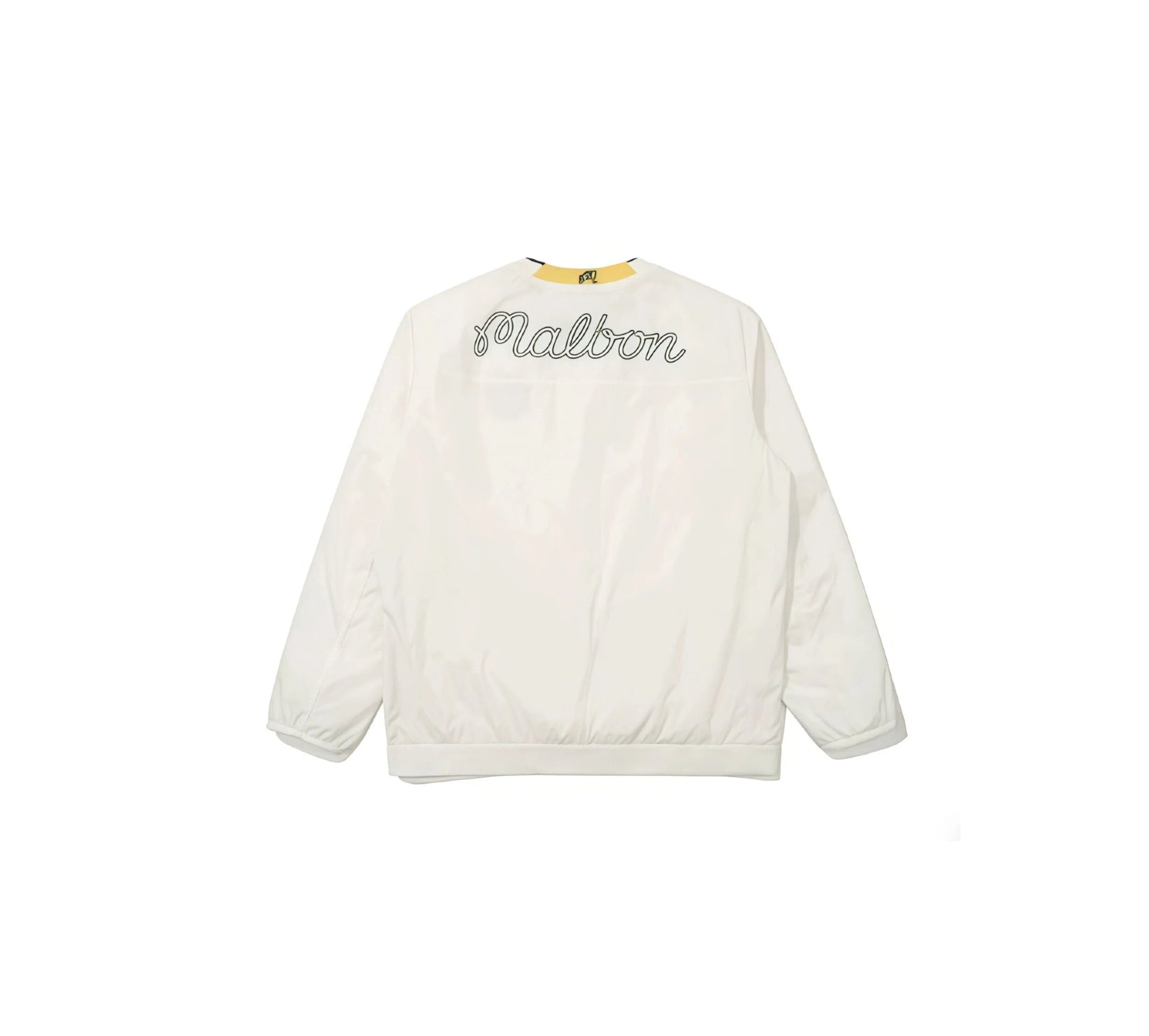 Malbon men's long-sleeve V-neck golf pullover product shot #4