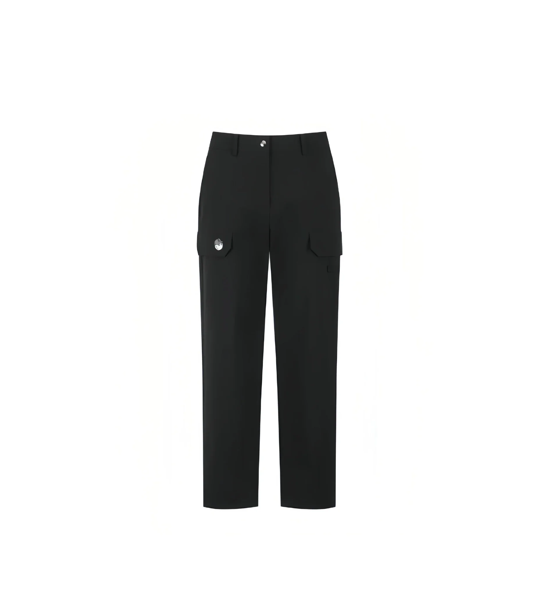 Malbon women's straight-leg cargo golf pants in Black - image 1