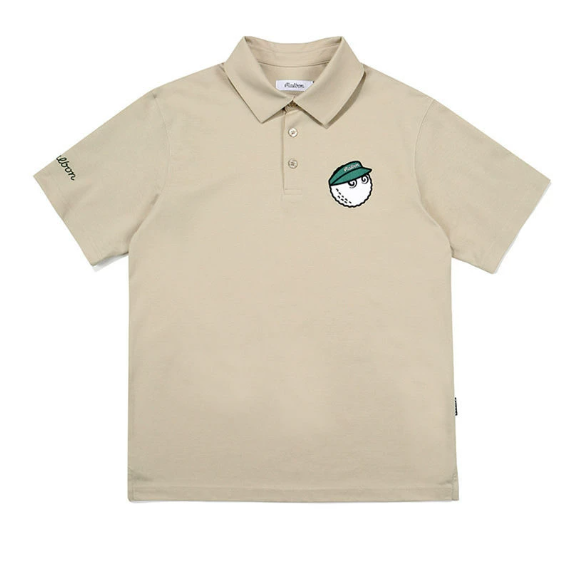 Malbon Golf Men’s Breathable Quick-Dry Polo Shirt