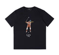 Eastside Golf Black athletic T-shirt front view