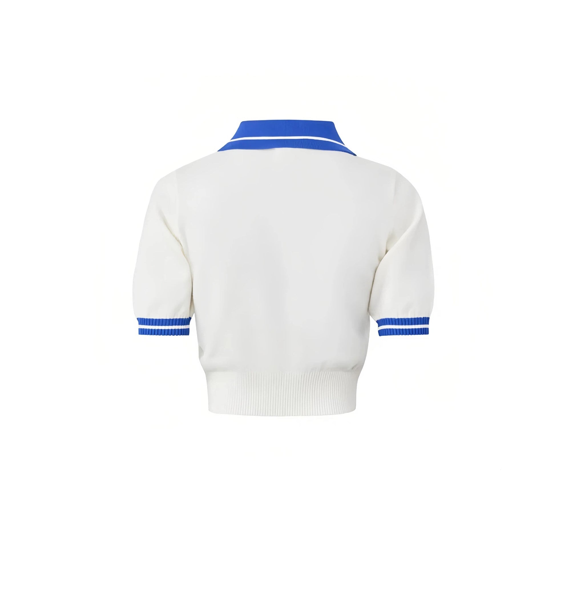Malbon women knit golf polo back view