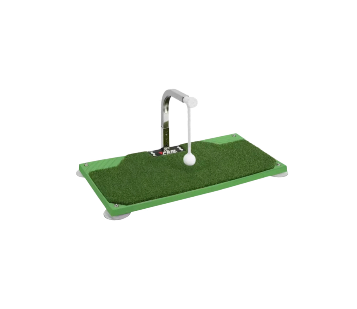 PGM 360 swing trainer detail of low-resistance steel spindle assembly