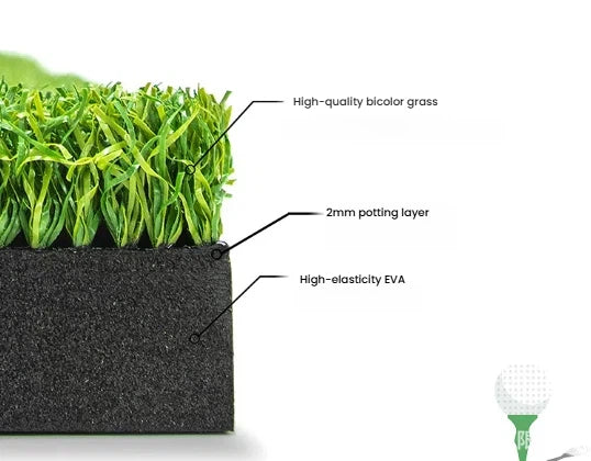 Golf Practice Mat Thick Swing Chipping Turf Mat