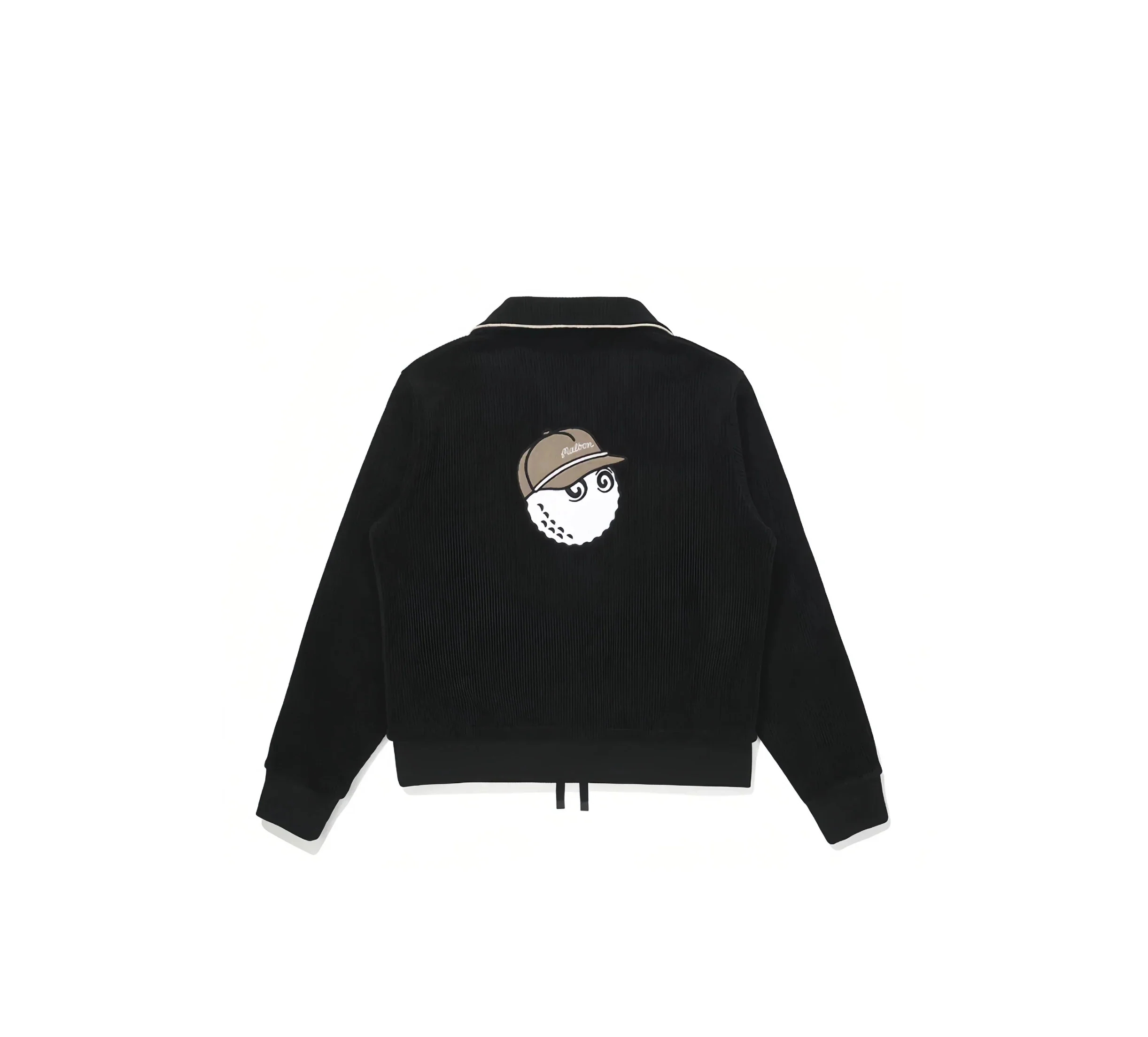 Malbon women's half-zip golf sweatshirt jacket in Black - image 2