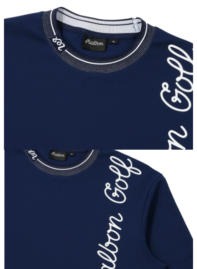 Malbon men long sleeve polo white colour variant