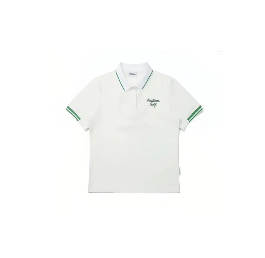 Malbon women's quick-dry breathable golf polo in White - image 1