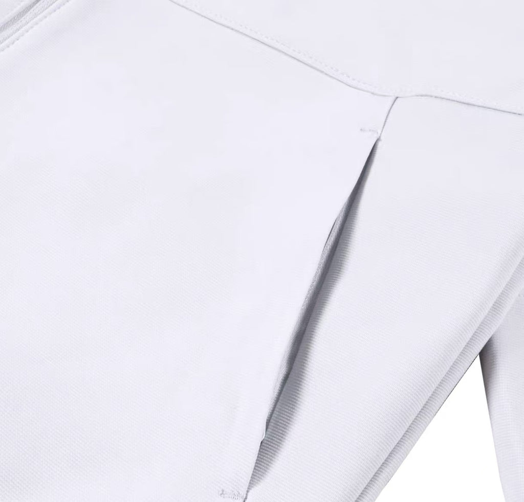 Devereux Golf Fleece-Lined Full-Zip Loose Windbreaker Jacket