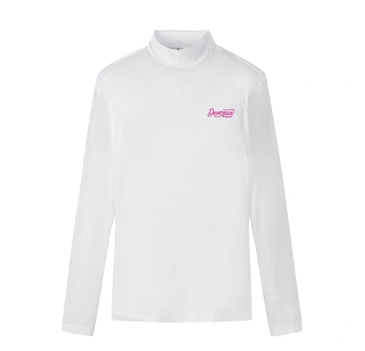 Devereux Golf Ice Silk Quick-Dry Dice Print Mock Neck Shirt