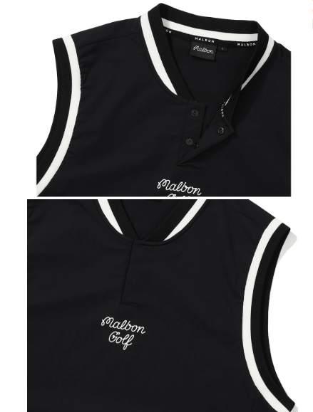 Malbon men golf vest size chart