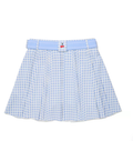 Malbon HVN Joelle Skirt Blue golf skirt front view