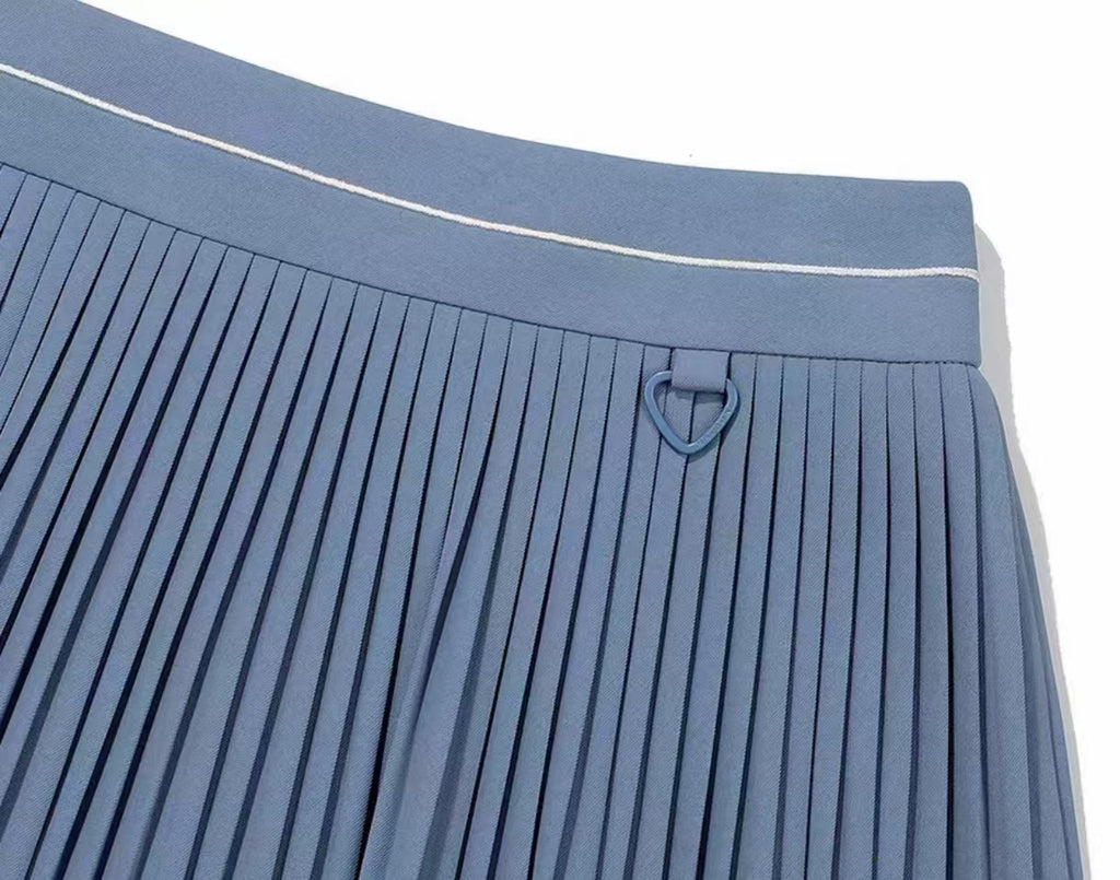 Malbon Golf Women’s Solid Pleated Skort