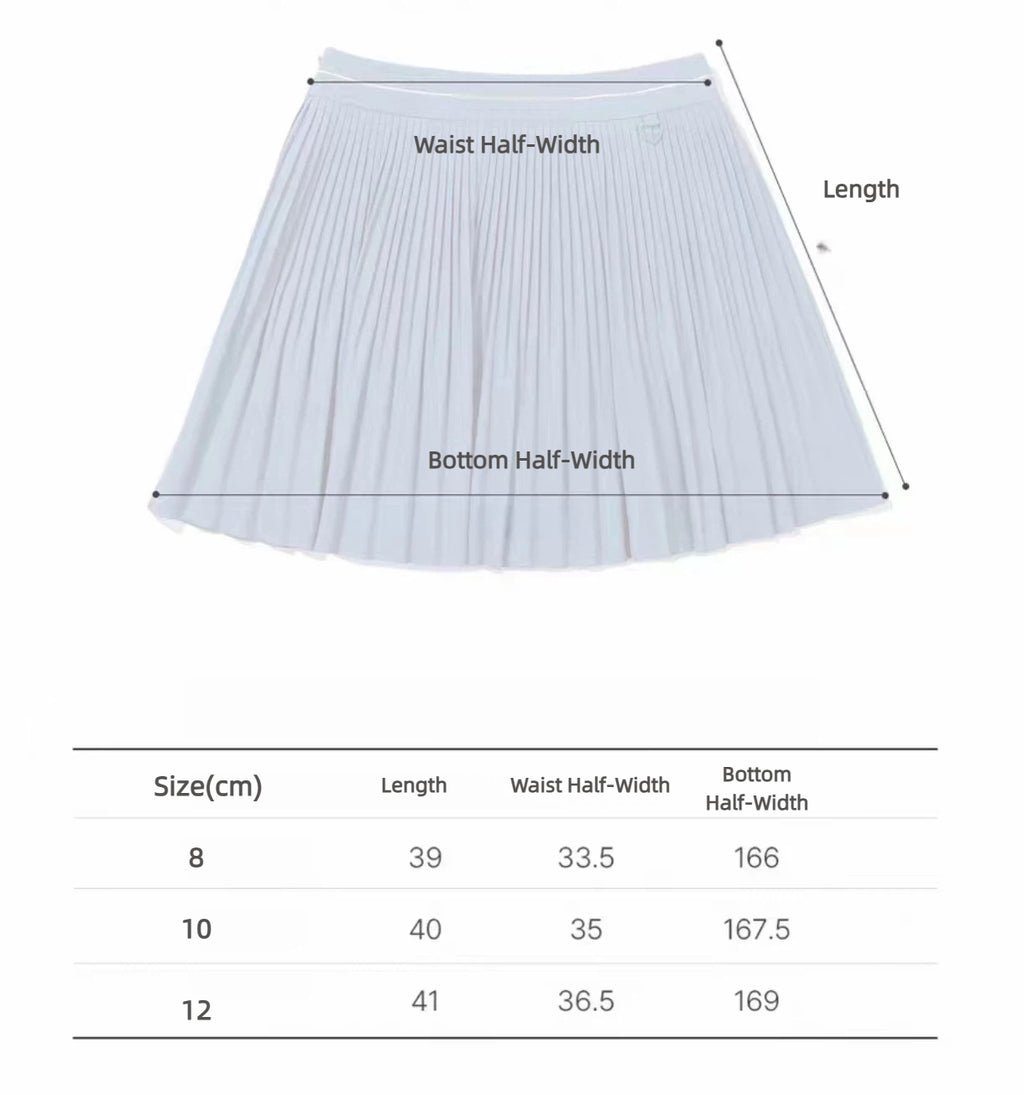 Malbon Golf Women’s Solid Pleated Skort
