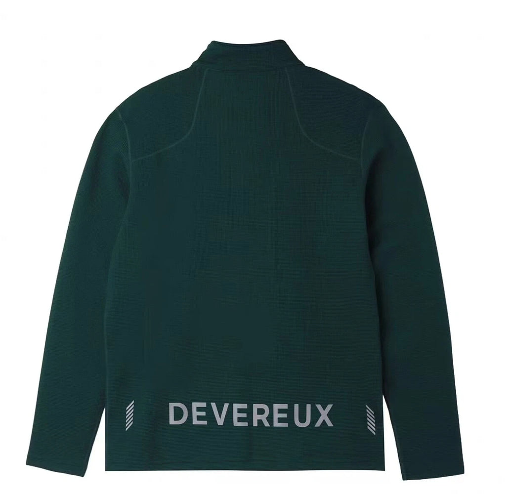 Devereux Golf Men’s Half-Zip Waffle Reflective Hoodie