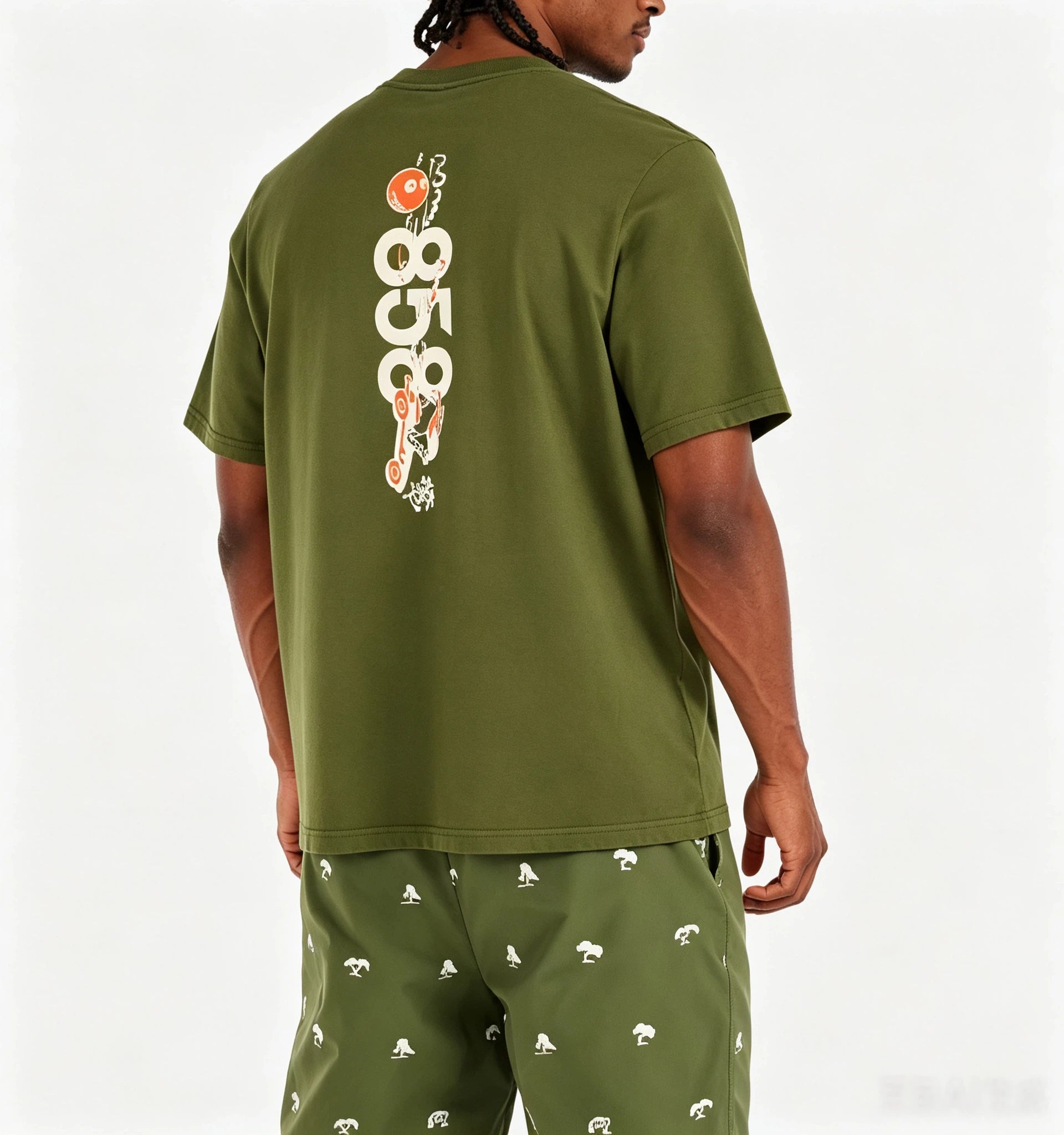 Malbon Golf Men’s Bermuda 858 Graphic T-Shirt