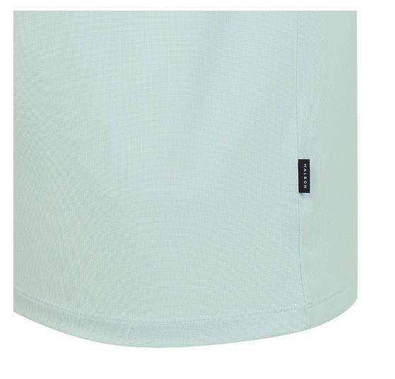 Malbon beige golf polo collar detail