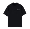 Forden Golf Men’s Ice Silk Quick-Dry Graphic Mock Neck Golf Shirt in Black - product view