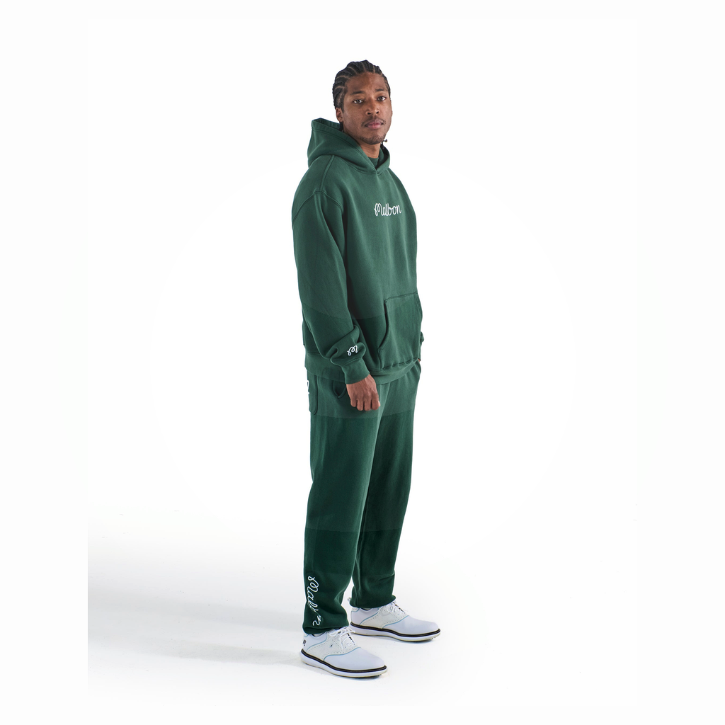 Malbon Malbon Fesque Hoodie forest model image 8