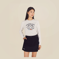 Malbon Malbon Preserve Yacht Club Women's Crewneck ivory model image 1