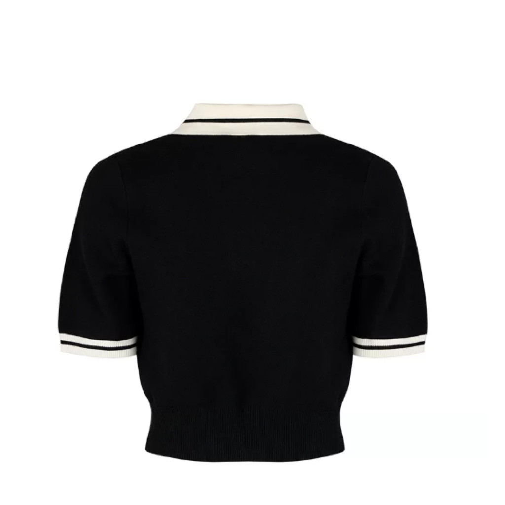 Malbon Mikaylaknit Polo Black product view