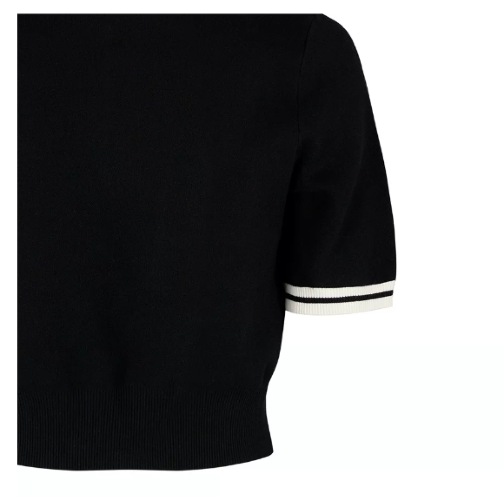 Malbon Mikaylaknit Polo Black product view