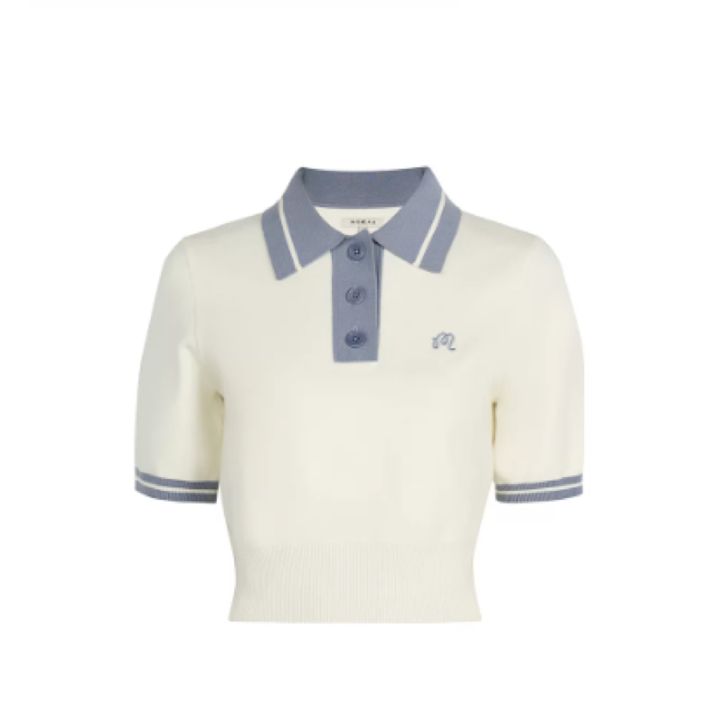 Malbon Mikaylaknit Polo White product view