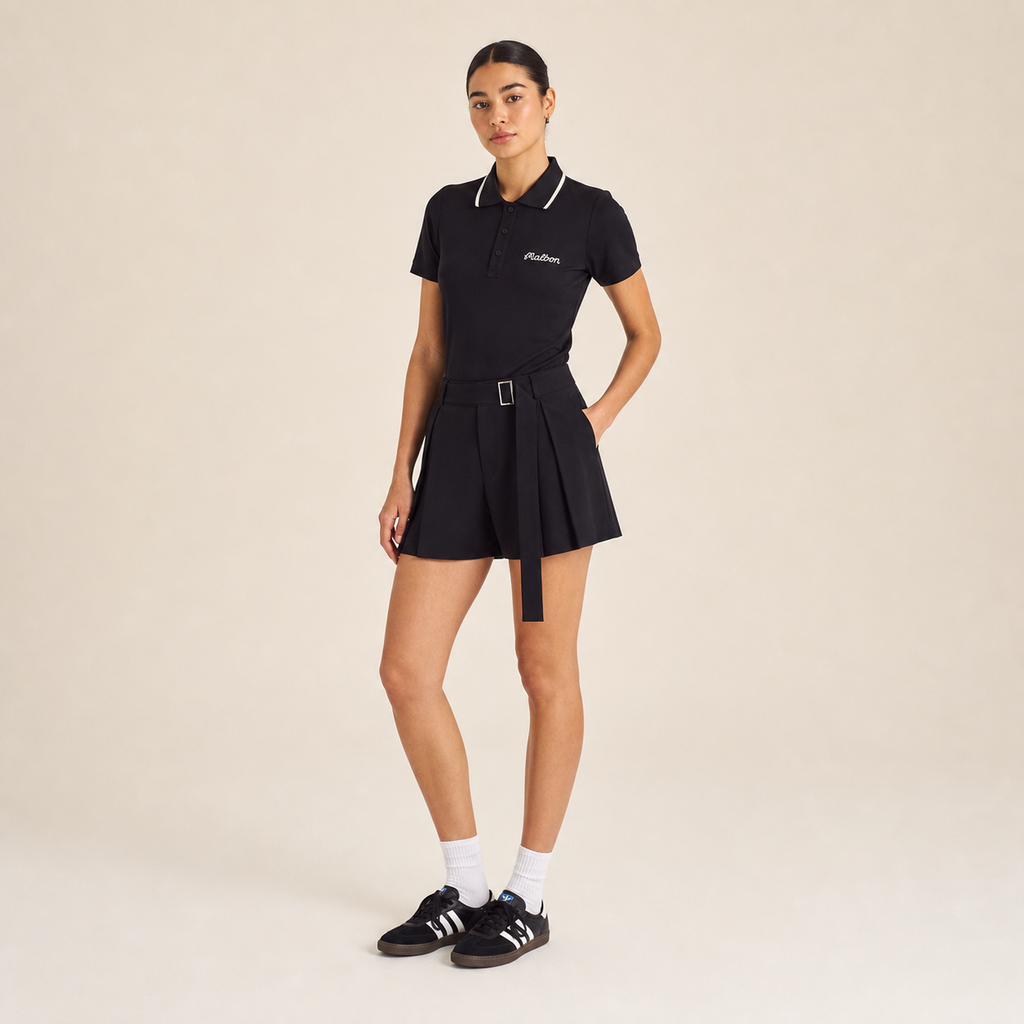 Malbon Paloma Polo Black back view
